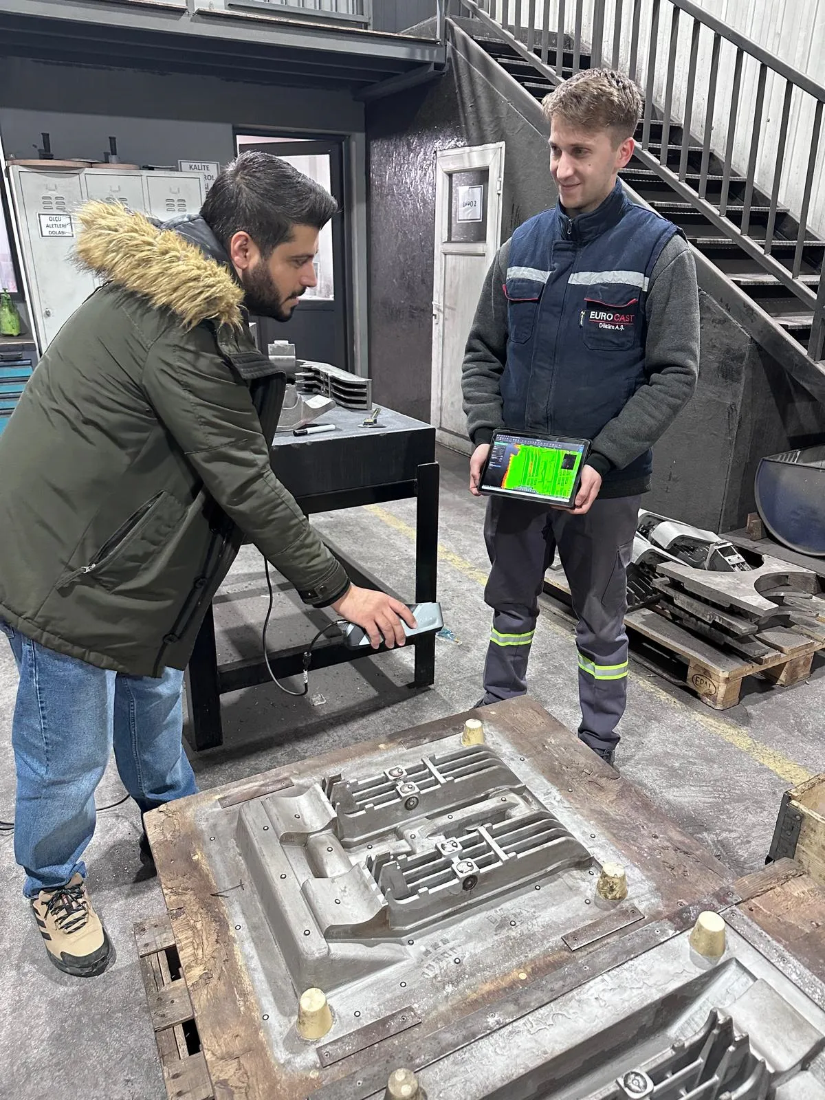 3DeVOK 3D Tarayıcı EUROCAST Firması Bünyesinde